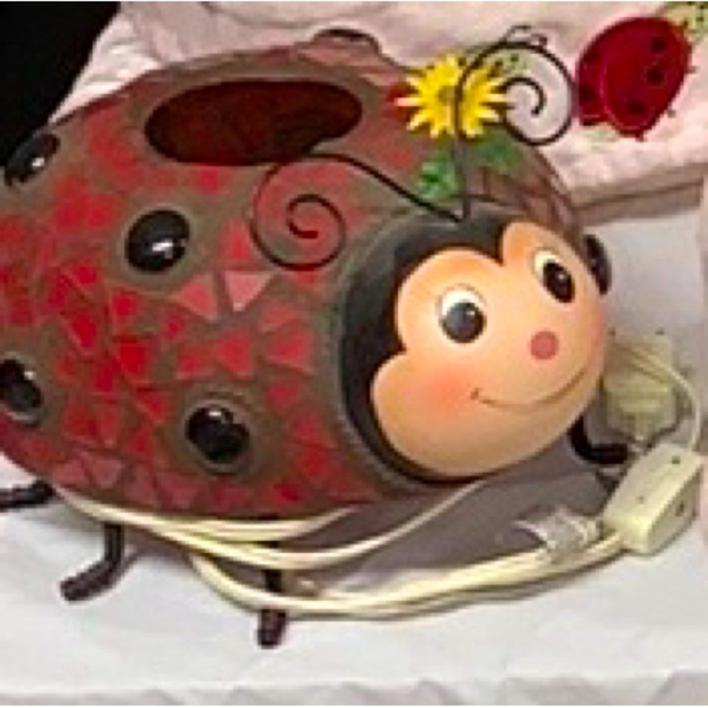 Ladybug lamp or night light